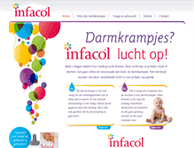 Tablet Screenshot of infacol.nl